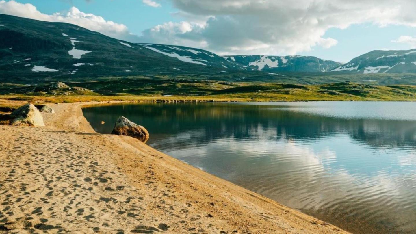 Koselig Hytte Med Usjenert Og Solrik Beliggenhet Geilo Exterior foto