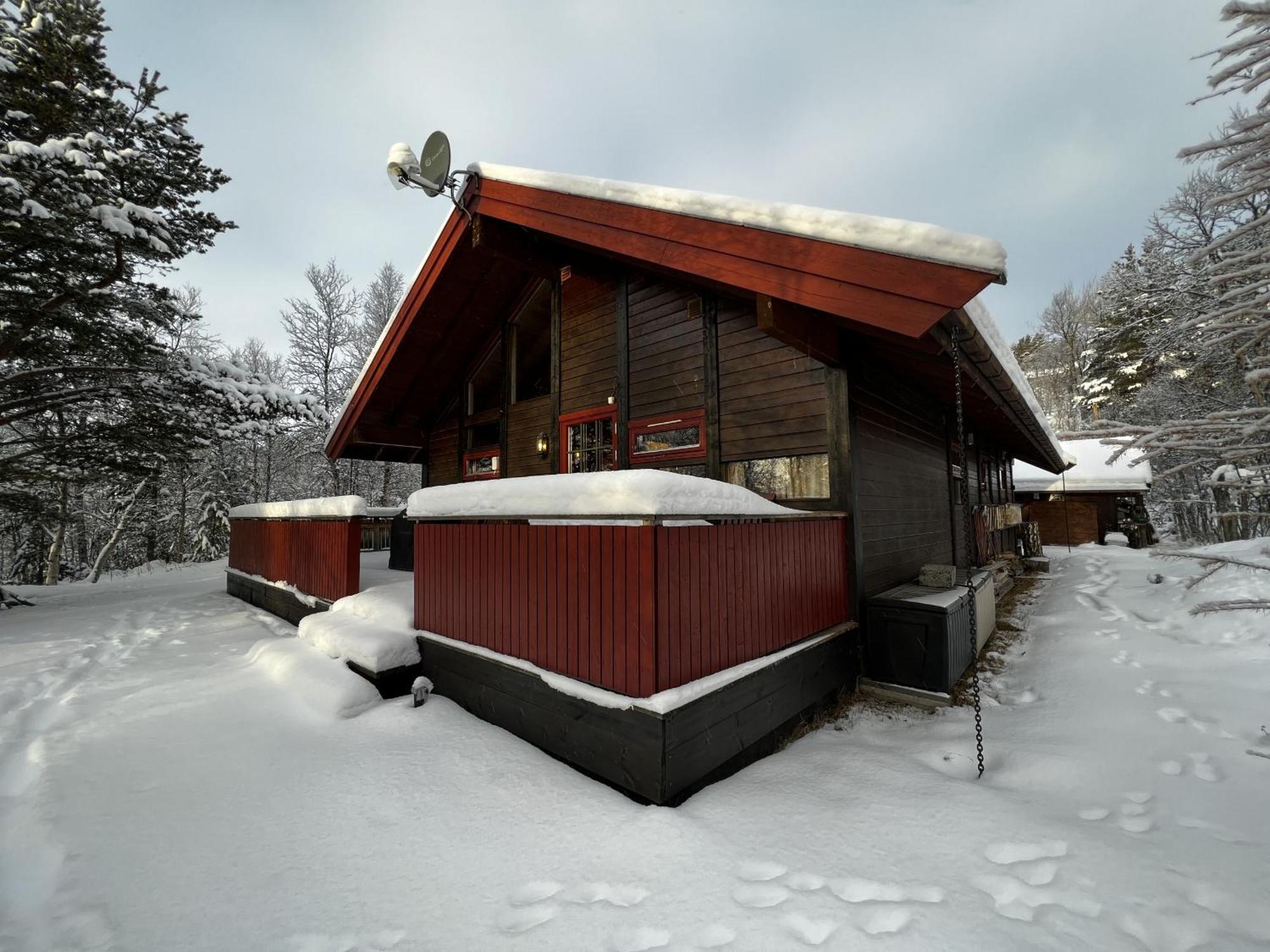 Koselig Hytte Med Usjenert Og Solrik Beliggenhet Geilo Exterior foto